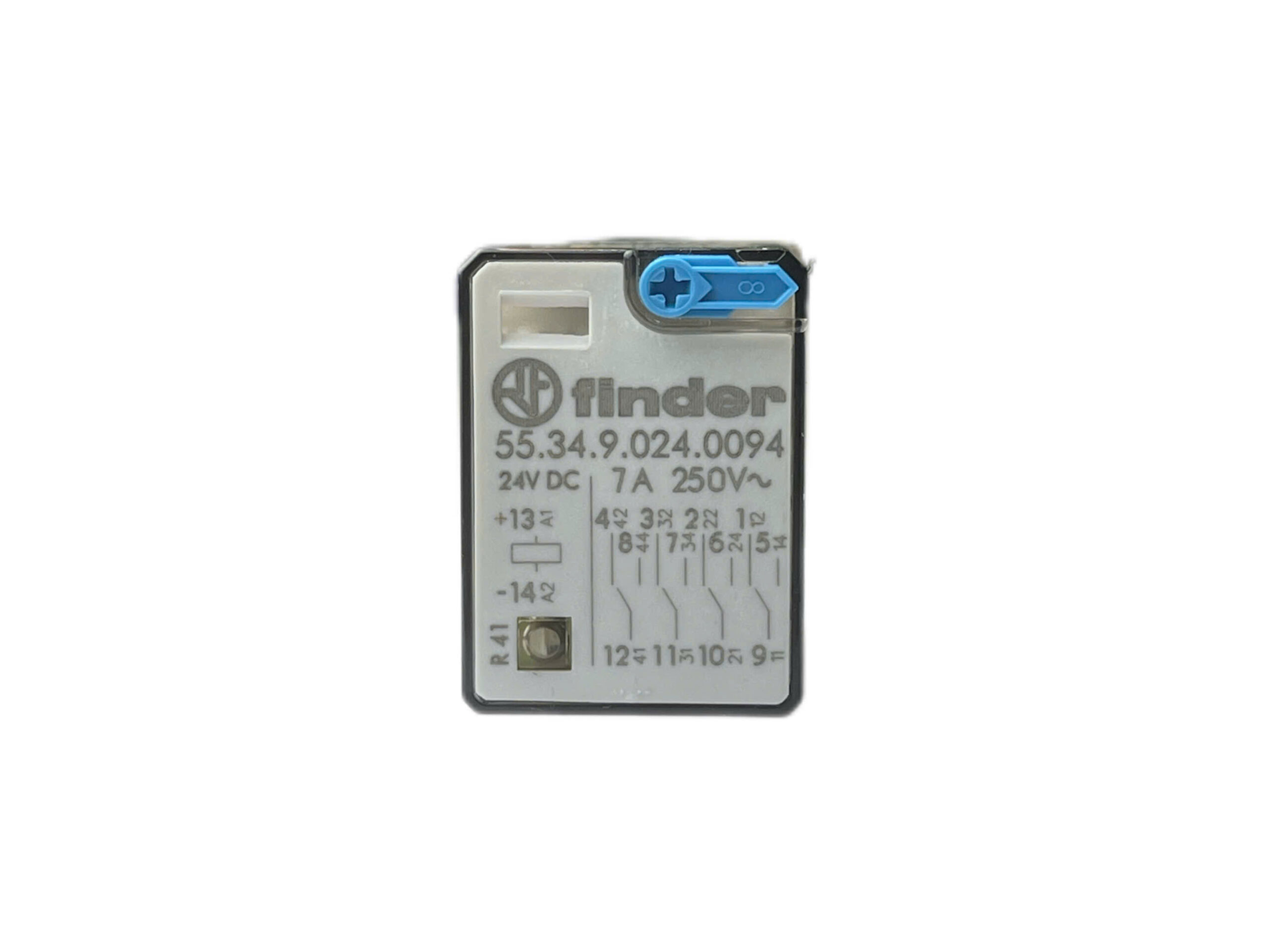 Rơ le 55.34.9.024.0094 24V (Coil: 24VDC, 4CO, 7A/250VAC; 7A/30VDC)