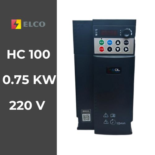 Biến tần HC100-0R7GB-S2, 1 pha 220V, 0.75 KW