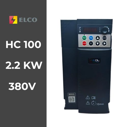 Biến tần HC100-2R2GB-4, 3 pha 380V, 2.2 KW