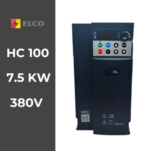 Biến tần HC100-7R5GB-4, 3 pha 380V, 7.5 KW